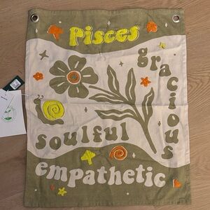 Urban Outfitters Pisces Tapestry with stitching